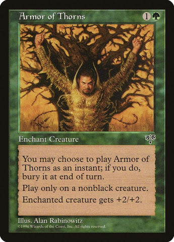 Armor of Thorns [Mirage] - Rocket TCG