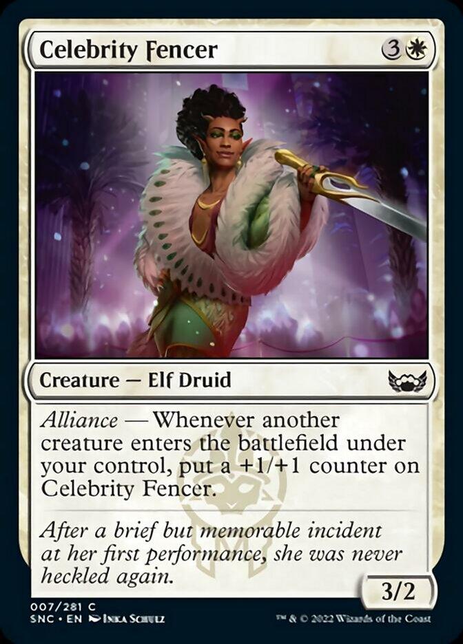 Celebrity Fencer [Streets of New Capenna] - Rocket TCG