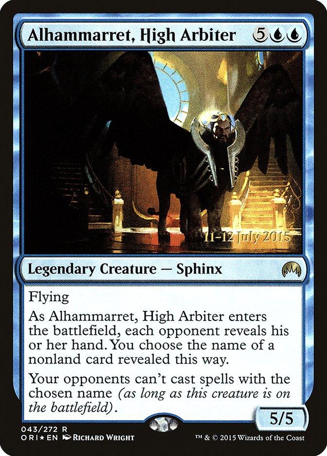 Alhammarret, High Arbiter [Magic Origins Prerelease Promos] - Rocket TCG