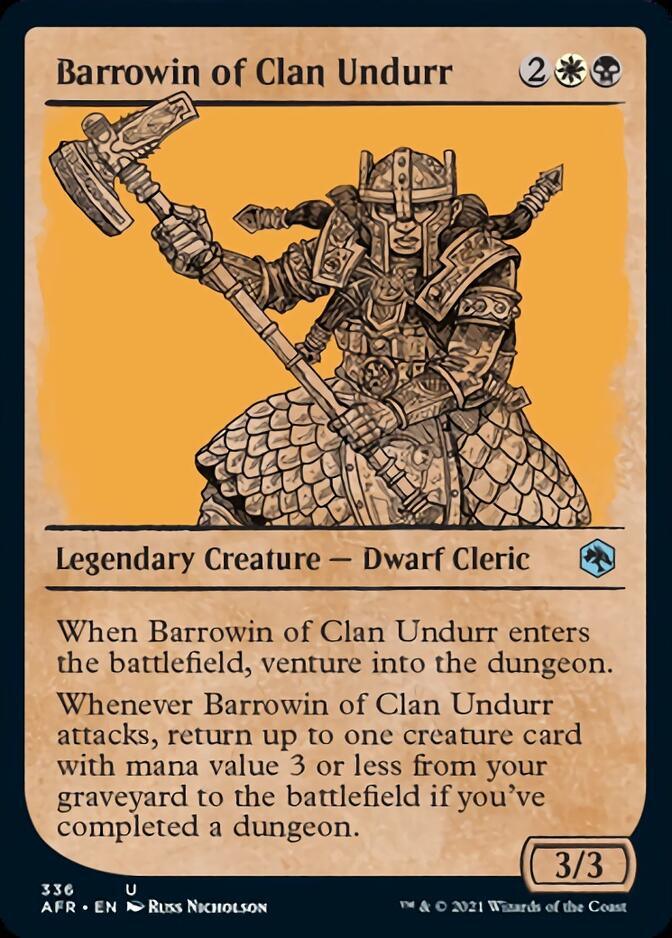 Barrowin of Clan Undurr (Showcase) [Dungeons & Dragons: Adventures in the Forgotten Realms] - Rocket TCG