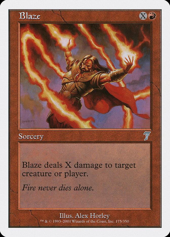 Blaze [Seventh Edition] - Rocket TCG