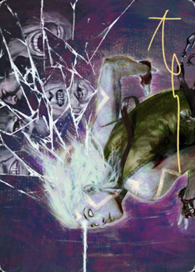 Anticognition Art Card (Gold-Stamped Signature) [Zendikar Rising Art Series] - Rocket TCG
