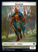 Cat // Soldier Token [Commander Legends Tokens] - Rocket TCG