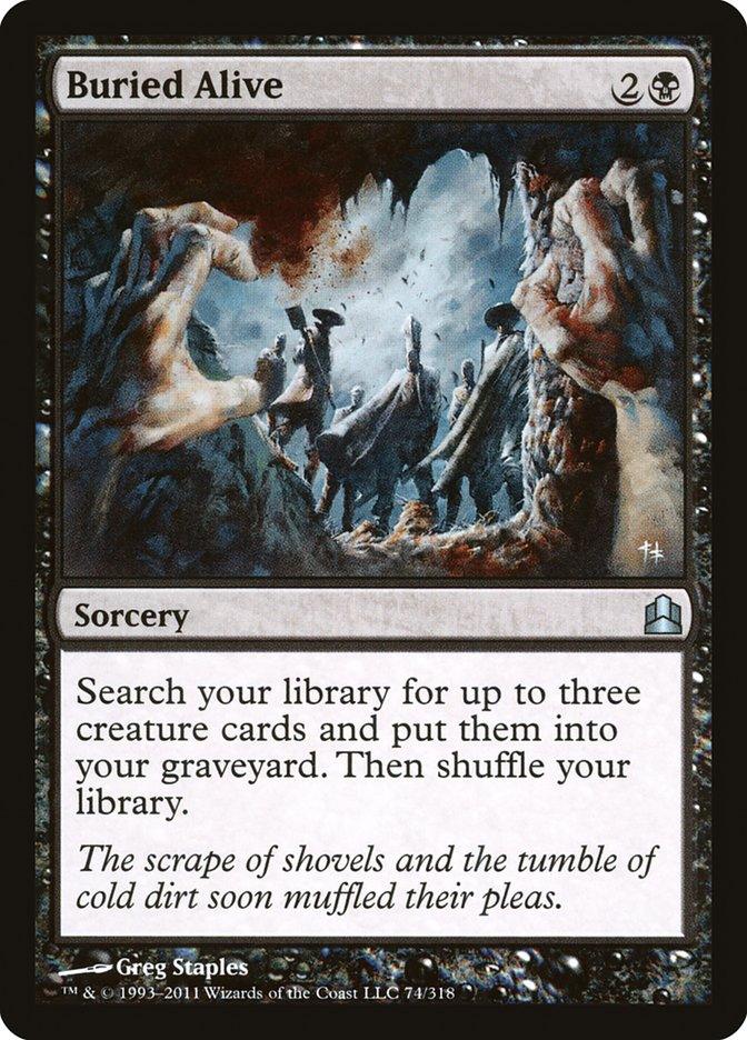 Buried Alive [Commander 2011] - Rocket TCG