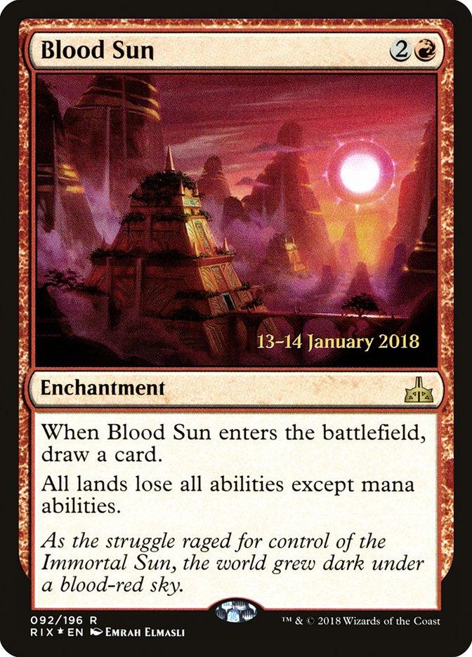 Blood Sun [Rivals of Ixalan Prerelease Promos] - Rocket TCG