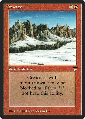Crevasse [Legends] - Rocket TCG