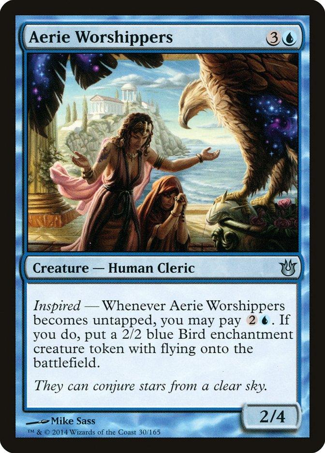 Aerie Worshippers [Born of the Gods] - Rocket TCG