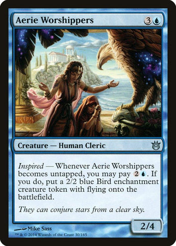 Aerie Worshippers [Born of the Gods] - Rocket TCG