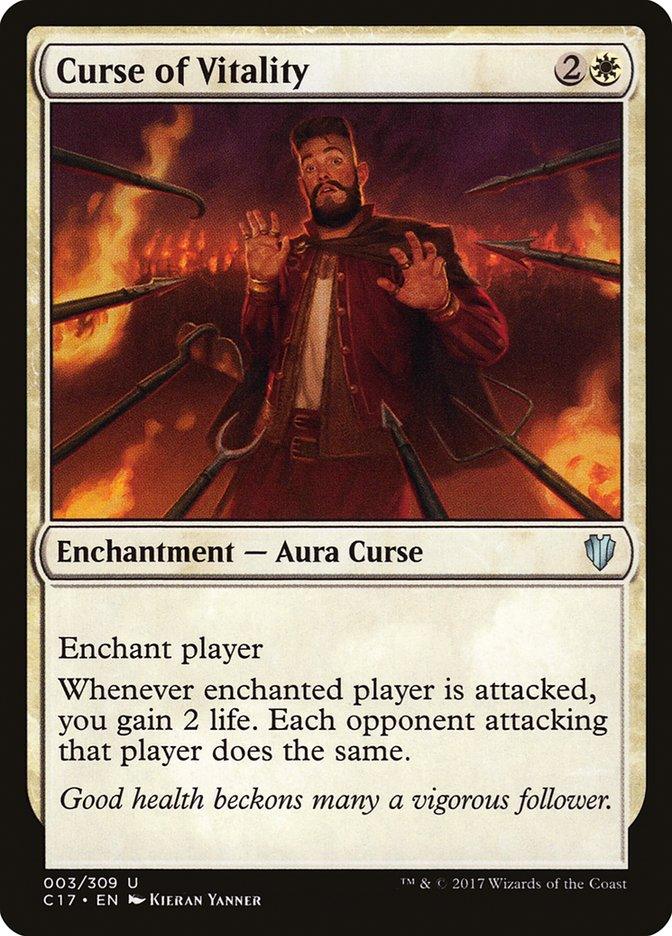 Curse of Vitality [Commander 2017] - Rocket TCG