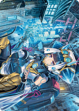 Covert Technician Art Card [Kamigawa: Neon Dynasty Art Series] - Rocket TCG