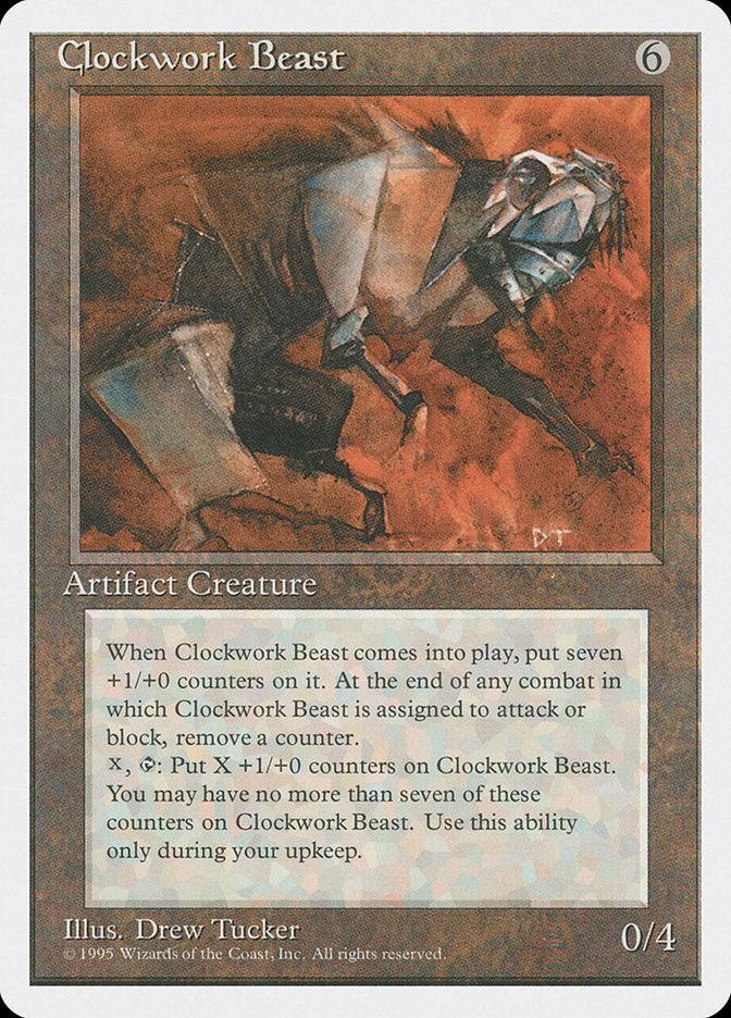 Clockwork Beast [Fourth Edition] - Rocket TCG