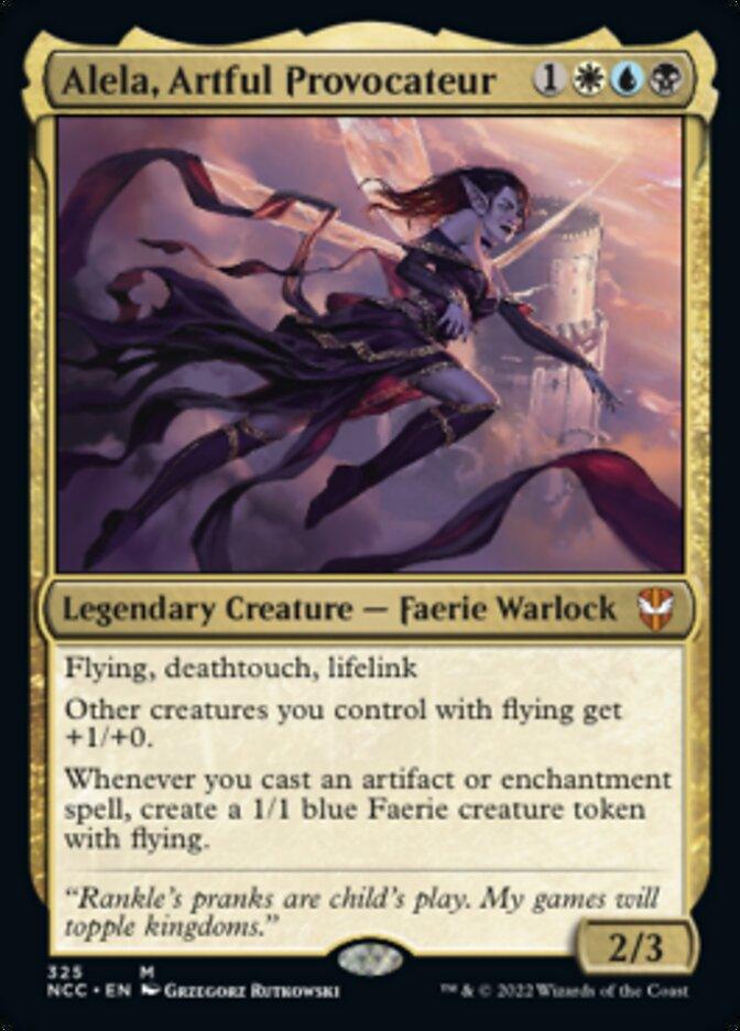 Alela, Artful Provocateur [Streets of New Capenna Commander] - Rocket TCG