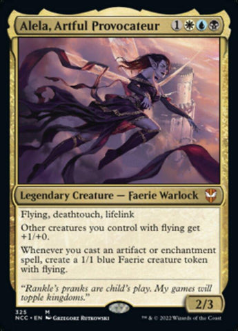 Alela, Artful Provocateur [Streets of New Capenna Commander] - Rocket TCG