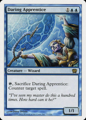 Daring Apprentice [Eighth Edition] - Rocket TCG