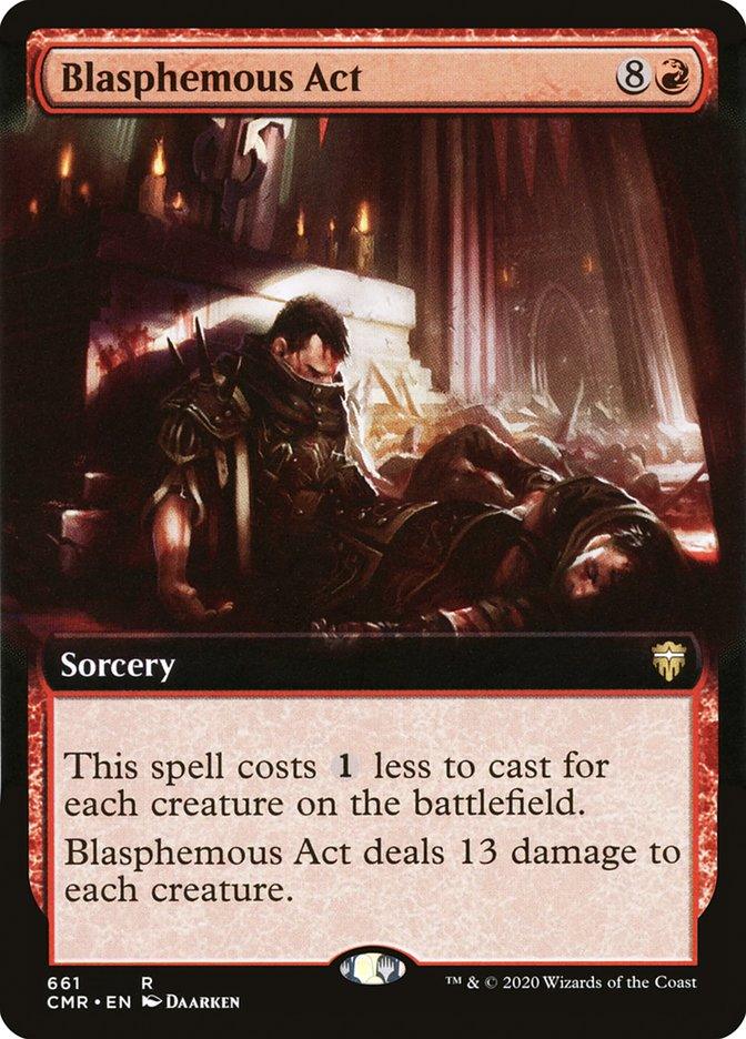Blasphemous Act (Extended Art) [Commander Legends] - Rocket TCG