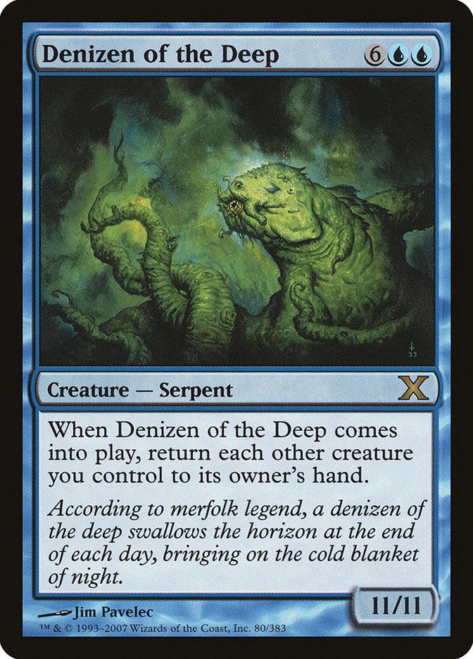 Denizen of the Deep [Tenth Edition] - Rocket TCG