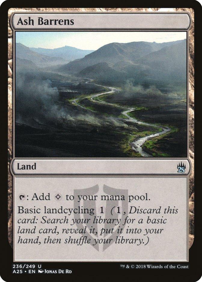 Ash Barrens [Masters 25] - Rocket TCG