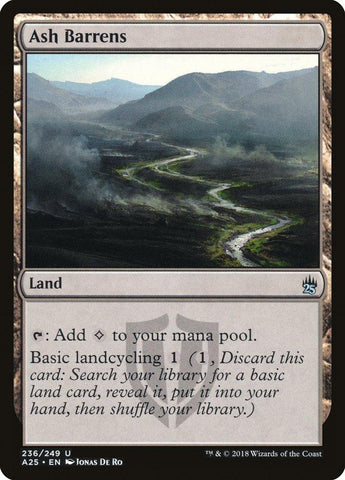 Ash Barrens [Masters 25] - Rocket TCG