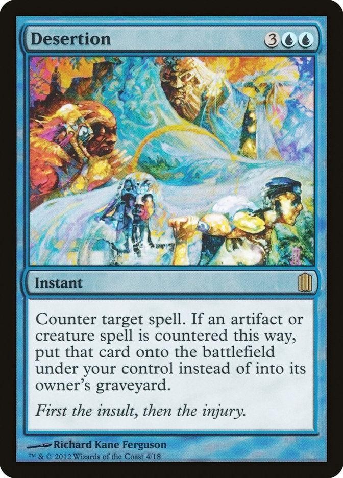 Desertion [Commander's Arsenal] - Rocket TCG
