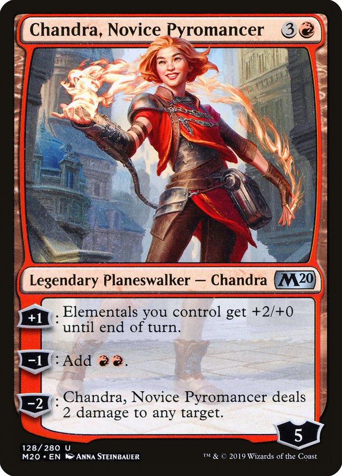 Chandra, Novice Pyromancer [Core Set 2020] - Rocket TCG