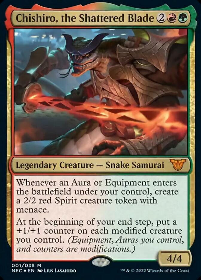 Chishiro, the Shattered Blade [Kamigawa: Neon Dynasty Commander] - Rocket TCG