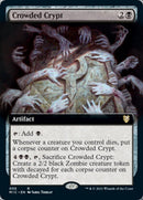 Crowded Crypt (Extended Art) [Innistrad: Midnight Hunt Commander] - Rocket TCG