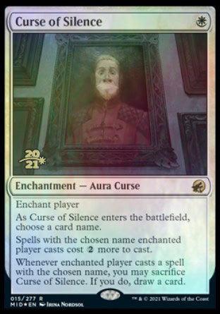 Curse of Silence [Innistrad: Midnight Hunt Prerelease Promos] - Rocket TCG