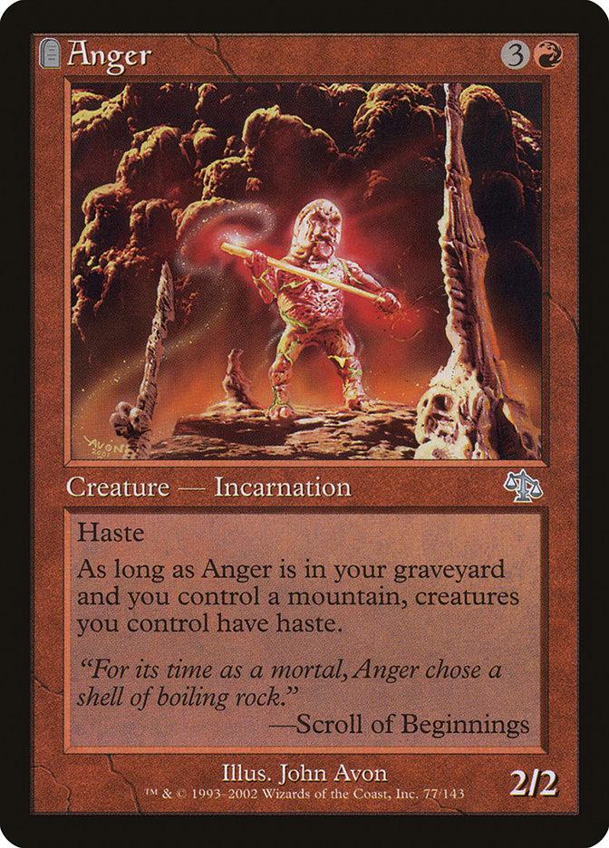 Anger [Judgment] - Rocket TCG