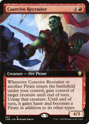 Coercive Recruiter (Extended Art) [Commander Legends] - Rocket TCG