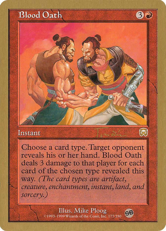 Blood Oath (Jan Tomcani) (SB) [World Championship Decks 2001] - Rocket TCG