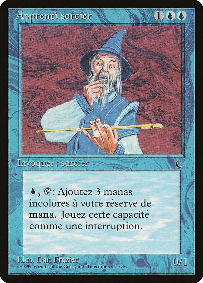 Apprentice Wizard (French) - "Apprenti sorcier" [Renaissance] - Rocket TCG