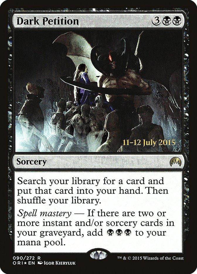 Dark Petition [Magic Origins Prerelease Promos] - Rocket TCG