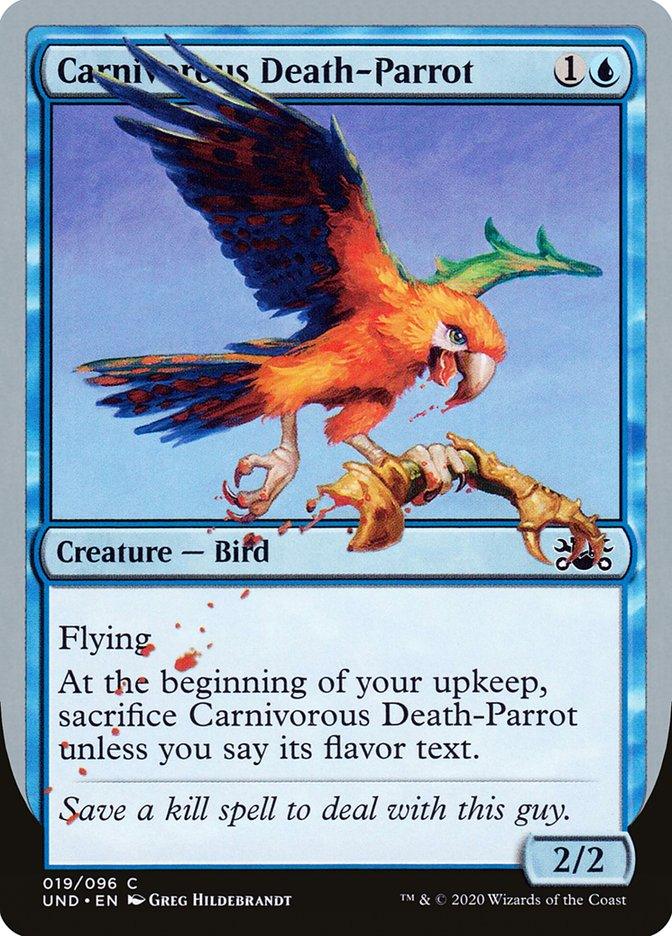 Carnivorous Death-Parrot [Unsanctioned] - Rocket TCG
