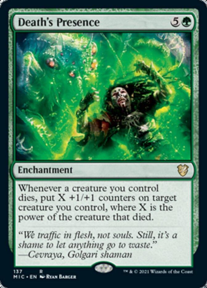 Death's Presence [Innistrad: Midnight Hunt Commander] - Rocket TCG