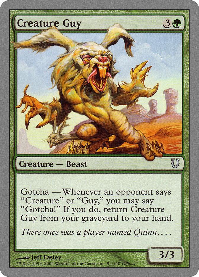 Creature Guy [Unhinged] - Rocket TCG