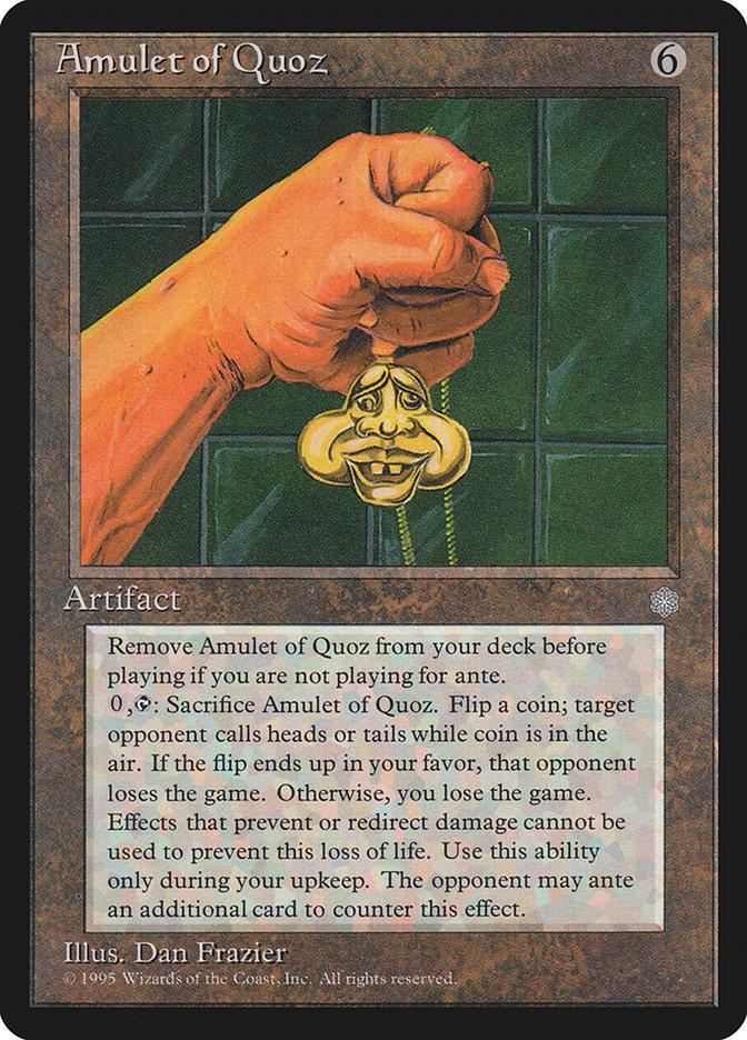 Amulet of Quoz [Ice Age] - Rocket TCG