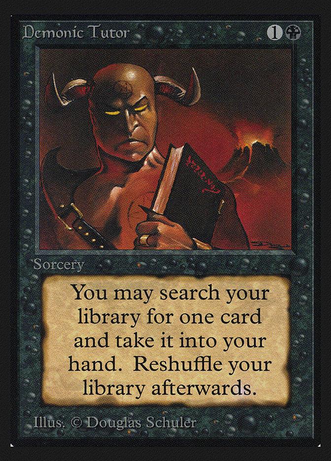 Demonic Tutor [Collectors' Edition] - Rocket TCG
