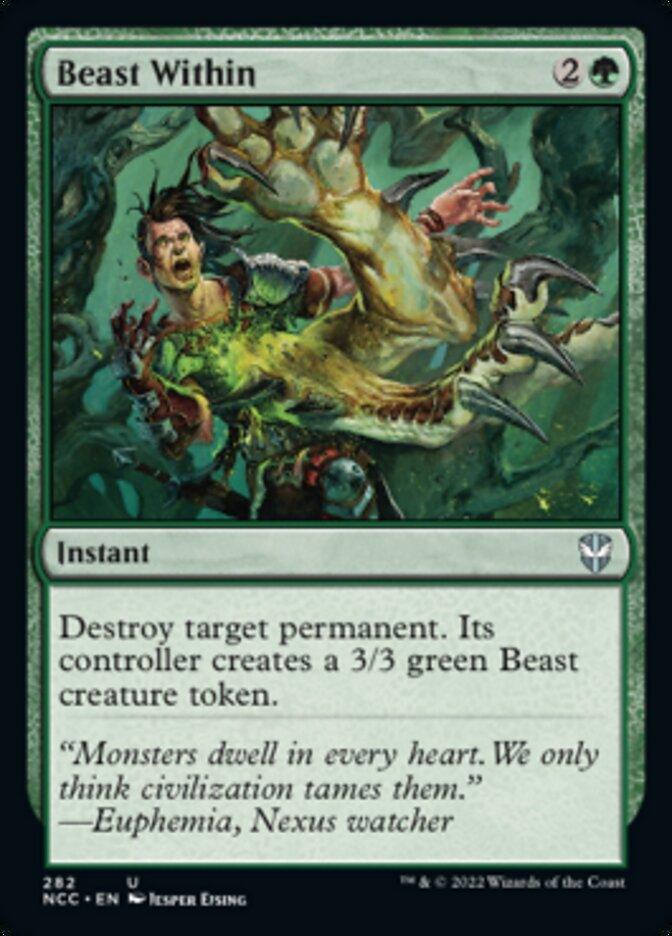 Beast Within [Streets of New Capenna Commander] - Rocket TCG