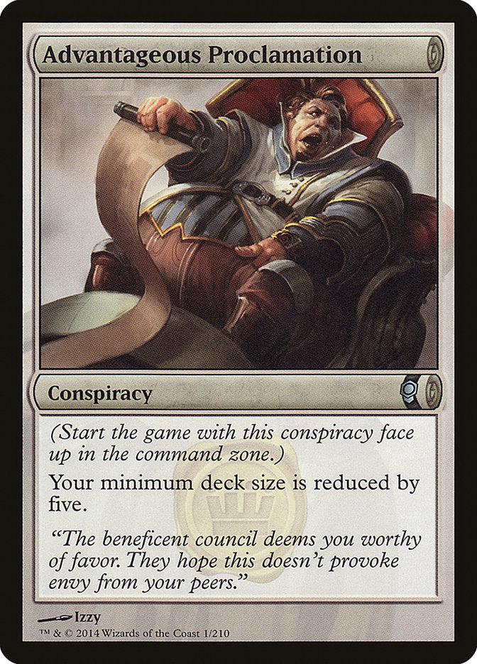 Advantageous Proclamation [Conspiracy] - Rocket TCG