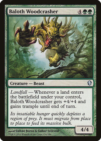Baloth Woodcrasher [Commander 2013] - Rocket TCG