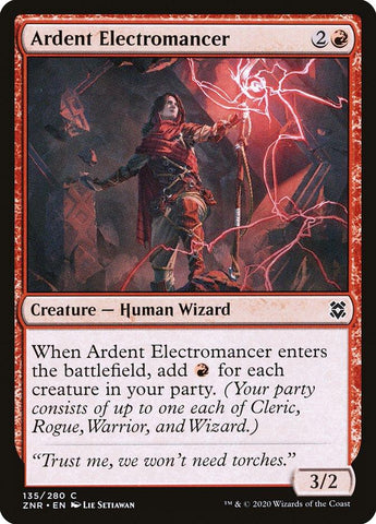 Ardent Electromancer [Zendikar Rising] - Rocket TCG