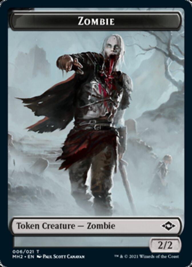 Clue Token (14) // Zombie Token [Modern Horizons 2 Tokens] - Rocket TCG