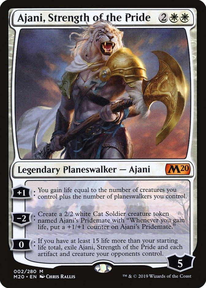 Ajani, Strength of the Pride [Core Set 2020] - Rocket TCG