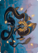 Ao, the Dawn Sky 1 Art Card [Kamigawa: Neon Dynasty Art Series] - Rocket TCG