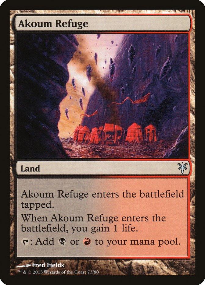 Akoum Refuge [Duel Decks: Sorin vs. Tibalt] - Rocket TCG