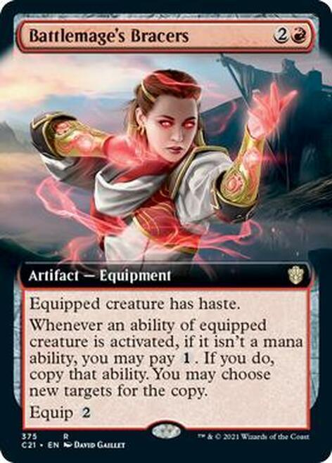 Battlemage's Bracers (Extended Art) [Commander 2021] - Rocket TCG