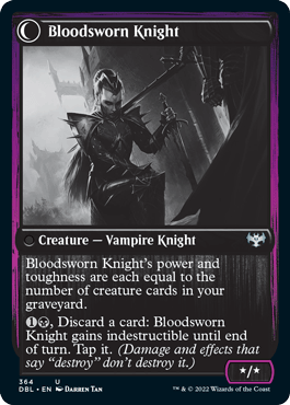 Bloodsworn Squire // Bloodsworn Knight [Innistrad: Double Feature] - Rocket TCG