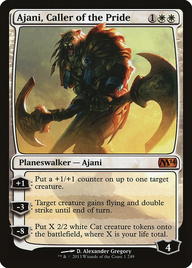 Ajani, Caller of the Pride [Magic 2014] - Rocket TCG
