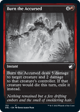 Burn the Accursed [Innistrad: Double Feature] - Rocket TCG