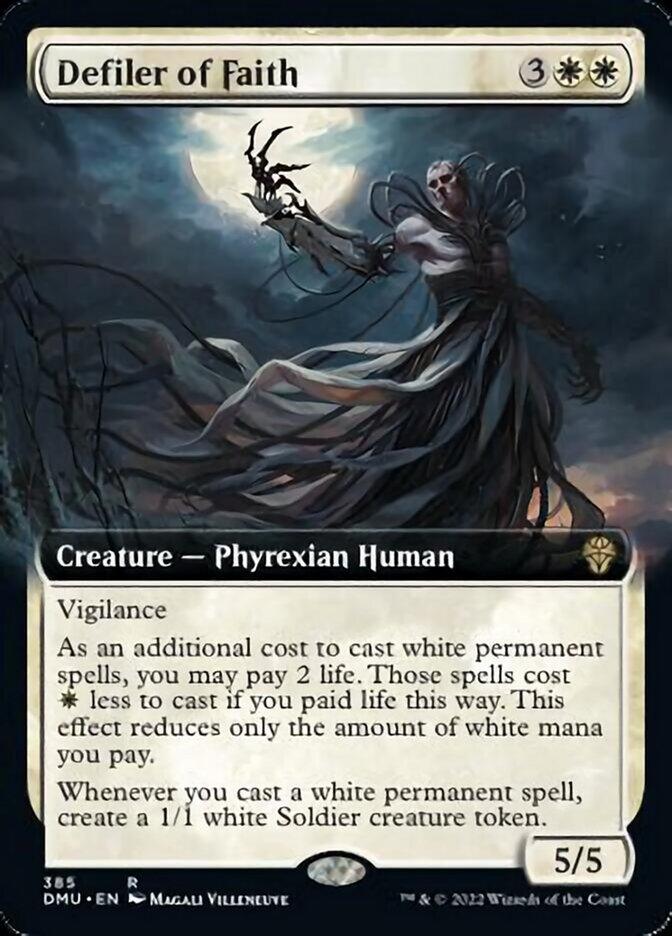 Defiler of Faith (Extended Art) [Dominaria United] - Rocket TCG